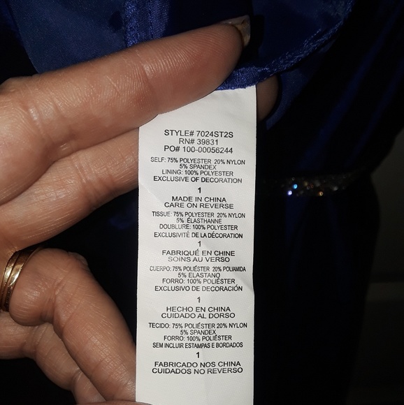 Blue Fromal Dress - Picture 5 of 6